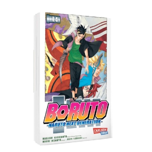 Buchcover und Innenansicht für das Buch: Boruto: Naruto next Generations