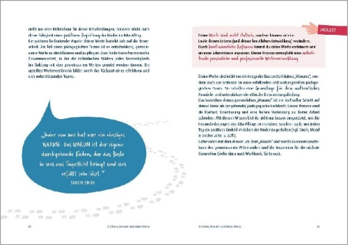 Buchcover und Innenansicht für das Buch: Der Kita-Kompass