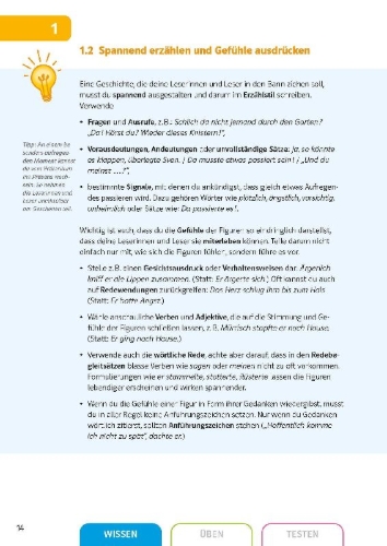Buchcover und Innenansicht für das Buch: Sicher in Deutsch Aufsatz 5./6. Klasse