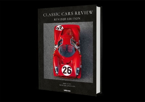 Buchcover und Innenansicht für das Buch: Classic Cars Review