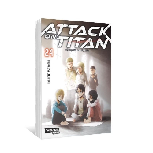 Buchcover und Innenansicht für das Buch: Shingeki no Kyojin