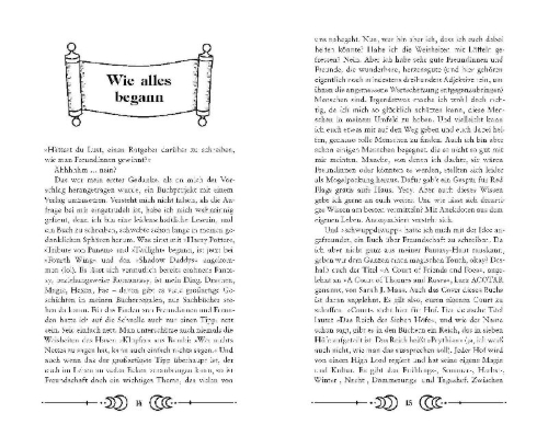 Buchcover und Innenansicht für das Buch: My Court of Friends and Foes