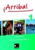 Buchcover und Innenansicht für das Buch: ¡Arriba! Arbeitsheft 1