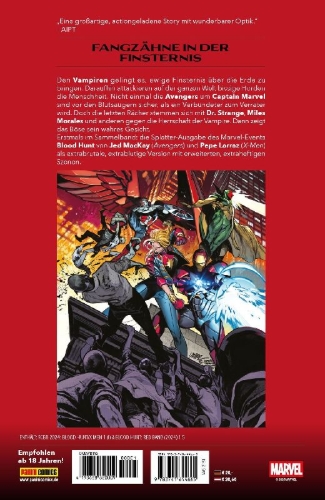 Buchcover und Innenansicht für das Buch: Free Comic Book Day 2024: Blood Hunt /x-Men 1 (I); Blood Hunt: Red Band (2024= #1-#5