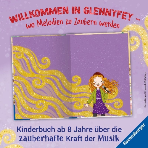 Buchcover und Innenansicht für das Buch: Magic Music, Band 2 - Die klingenden Törtchen