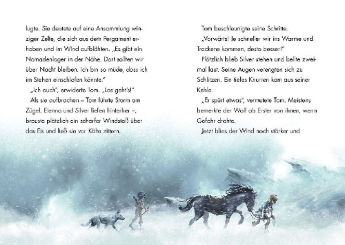 Buchcover und Innenansicht für das Buch: Beast Quest Legend (Band 5) - Nanook, Herrscherin der Eiswüste