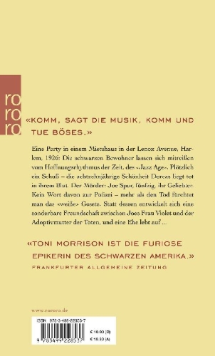 Buchcover und Innenansicht für das Buch: Jazz