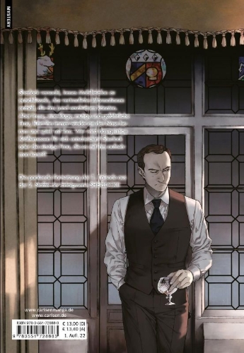 Buchcover und Innenansicht für das Buch: Sherlock