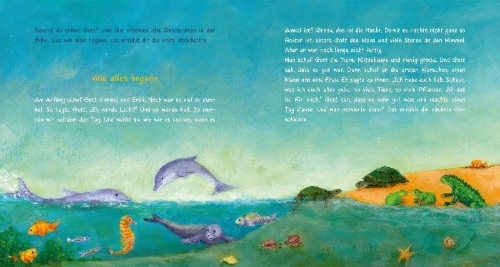 Buchcover und Innenansicht für das Buch: Kinderbibel für die Kleinsten (Pappbilderbuch)