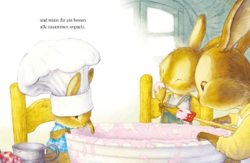 Buchcover und Innenansicht für das Buch: Bunny in the Middle