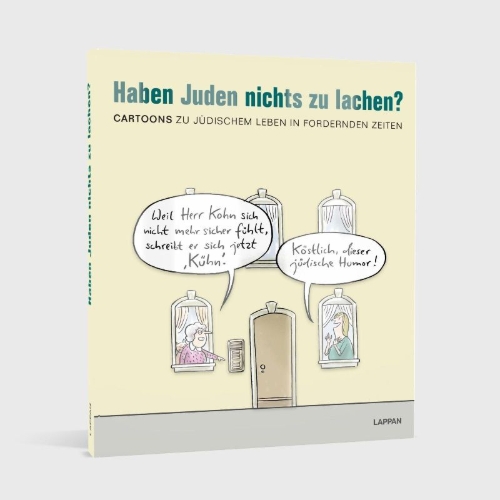 Buchcover und Innenansicht für das Buch: Haben Juden nichts zu lachen?