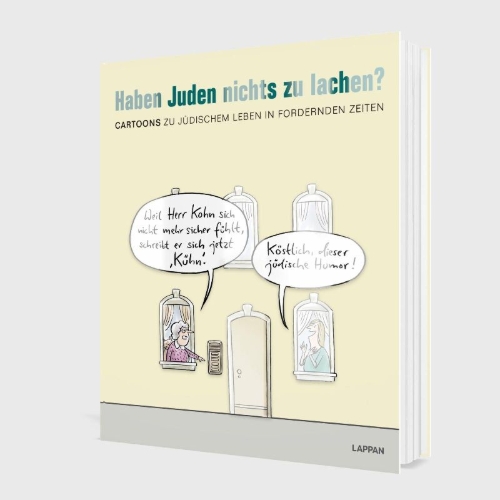 Buchcover und Innenansicht für das Buch: Haben Juden nichts zu lachen?