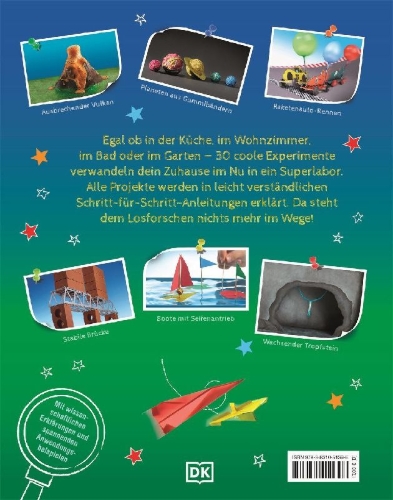 Buchcover und Innenansicht für das Buch: Das Superlabor