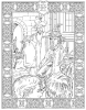 Buchcover und Innenansicht für das Buch: Harry Potter: Magisches Malbuch