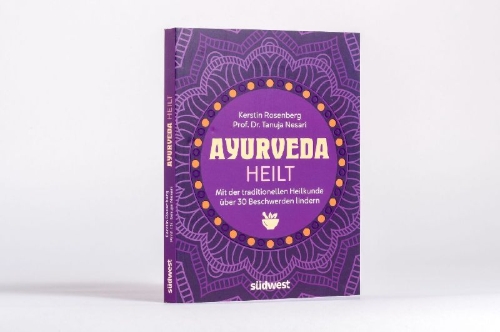 Buchcover und Innenansicht für das Buch: Ayurveda heilt