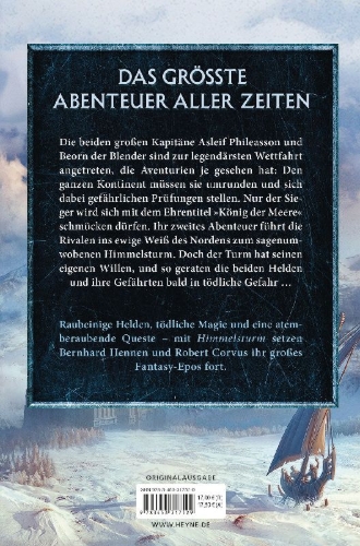 Buchcover und Innenansicht für das Buch: Die Phileasson-Saga 02 - Himmelsturm