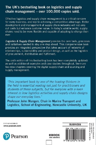 Buchcover und Innenansicht für das Buch: Logistics and Supply Chain Management