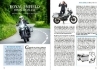 Buchcover und Innenansicht für das Buch: Ride - Die besten Reisemotorräder: neu & gebraucht