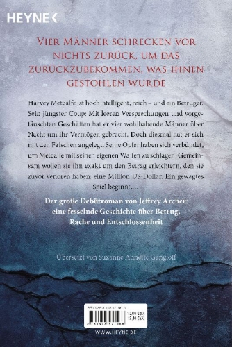 Buchcover und Innenansicht für das Buch: Not A Penny More, Not A Penny Less