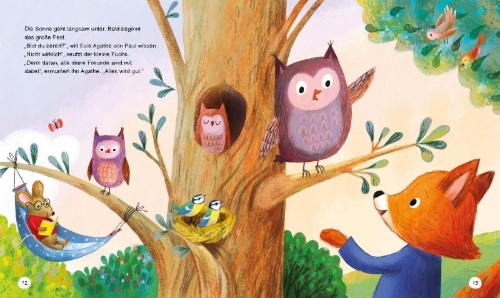 Buchcover und Innenansicht für das Buch: 10 animal bedtime stories