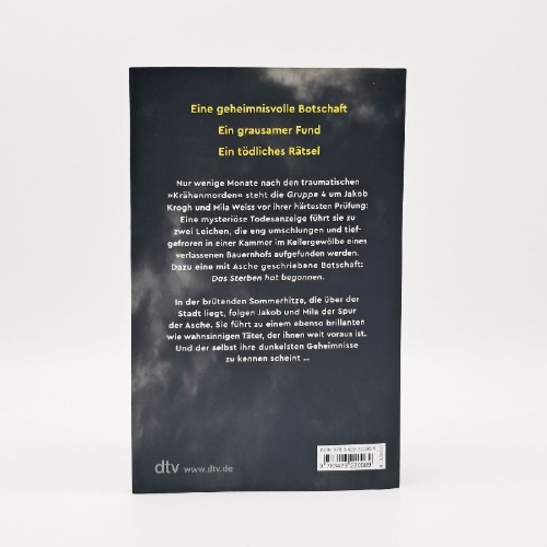Buchcover und Innenansicht für das Buch: Aschesommer