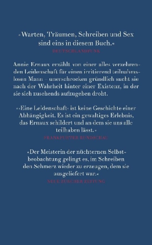 Buchcover und Innenansicht für das Buch: Passion simple