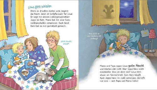 Buchcover und Innenansicht für das Buch: WAS IST WAS Meine Welt Band 3 Was passiert in der Nacht?