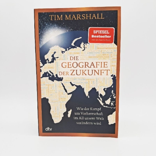 Buchcover und Innenansicht für das Buch: Marshall, T: Geografie der Zukunft