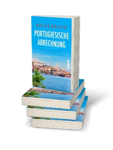 Buchcover und Innenansicht für das Buch: Portugiesische Abrechnung