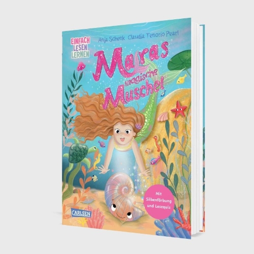 Buchcover und Innenansicht für das Buch: Maras magische Muschel