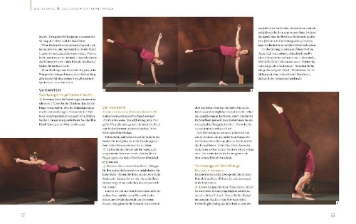 Buchcover und Innenansicht für das Buch: Das große Buch vom Yoga