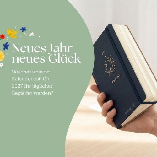 Buchcover und Innenansicht für das Buch: Terminplaner Lederlook 2027 Petrol