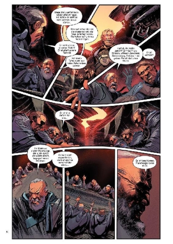 Buchcover und Innenansicht für das Buch: Dune: Haus Atreides (Graphic Novel). Band 2