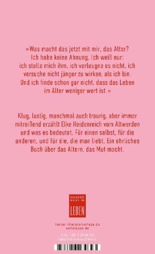 Buchcover und Innenansicht für das Buch: Altern
