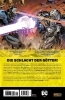 Buchcover und Innenansicht für das Buch: Divergence FCBD 1 (III); Justice League #40-#50; Justice League: The Darkseid War Special #1
