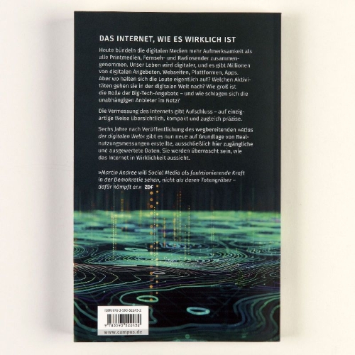 Buchcover und Innenansicht für das Buch: Vermessung der digitalen Welt