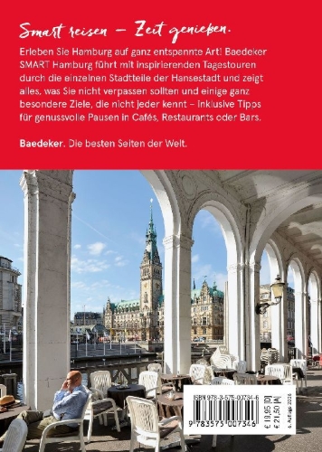 Buchcover und Innenansicht für das Buch: Baedeker SMART Reiseführer Hamburg