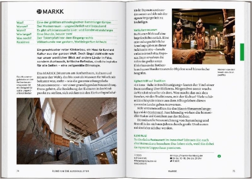 Buchcover und Innenansicht für das Buch: Baedeker SMART Reiseführer Hamburg