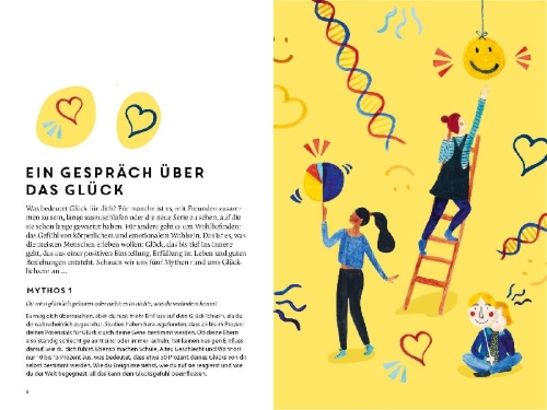 Buchcover und Innenansicht für das Buch: Be You - Be Happy