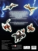 Buchcover und Innenansicht für das Buch: Dragons: Der große Glow-in-the-Dark-Stickerspaß