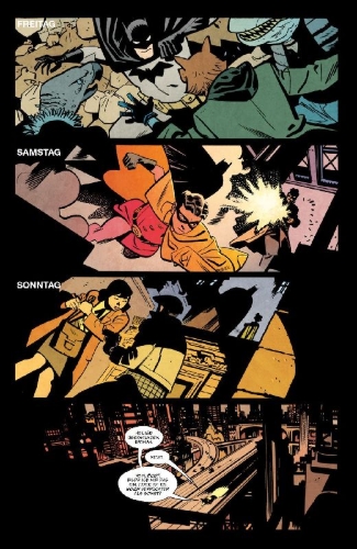 Buchcover und Innenansicht für das Buch: Batman & Robin: Year One #7-#12