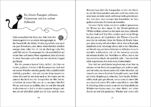 Buchcover und Innenansicht für das Buch: Winston (Band 5) - Kater Undercover