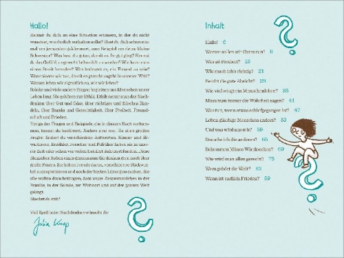 Buchcover und Innenansicht für das Buch: Wem gehört die Welt?