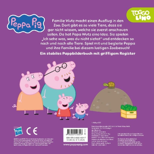 Buchcover und Innenansicht für das Buch: I-Spy at the Zoo