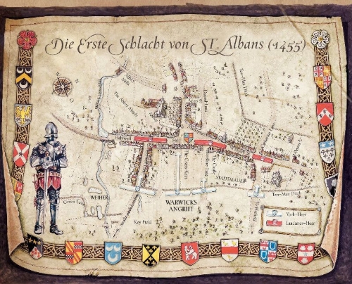 Buchcover und Innenansicht für das Buch: Wars of the Roses - Trinity