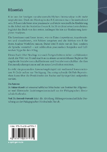 Buchcover und Innenansicht für das Buch: R Essentials