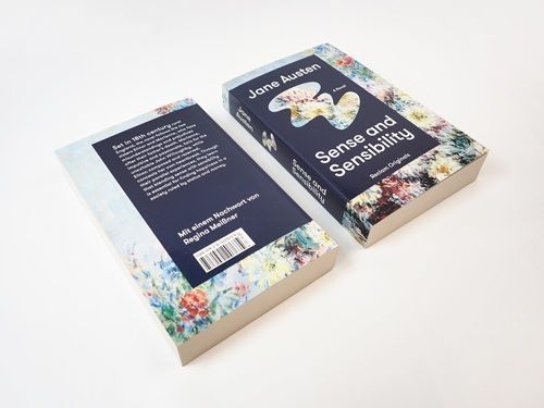 Buchcover und Innenansicht für das Buch: Sense and Sensibility. A Novel