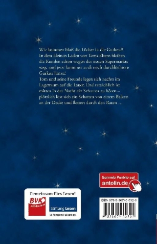Buchcover und Innenansicht für das Buch: Der Gurkenvampir