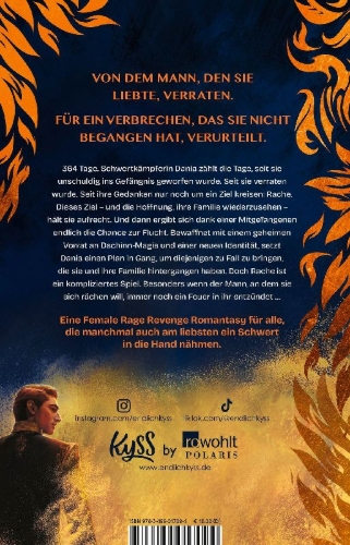 Buchcover und Innenansicht für das Buch: For She Is Wrath