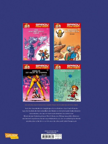 Buchcover und Innenansicht für das Buch: Spirou et Fantasio L'intégrale 1981-1983